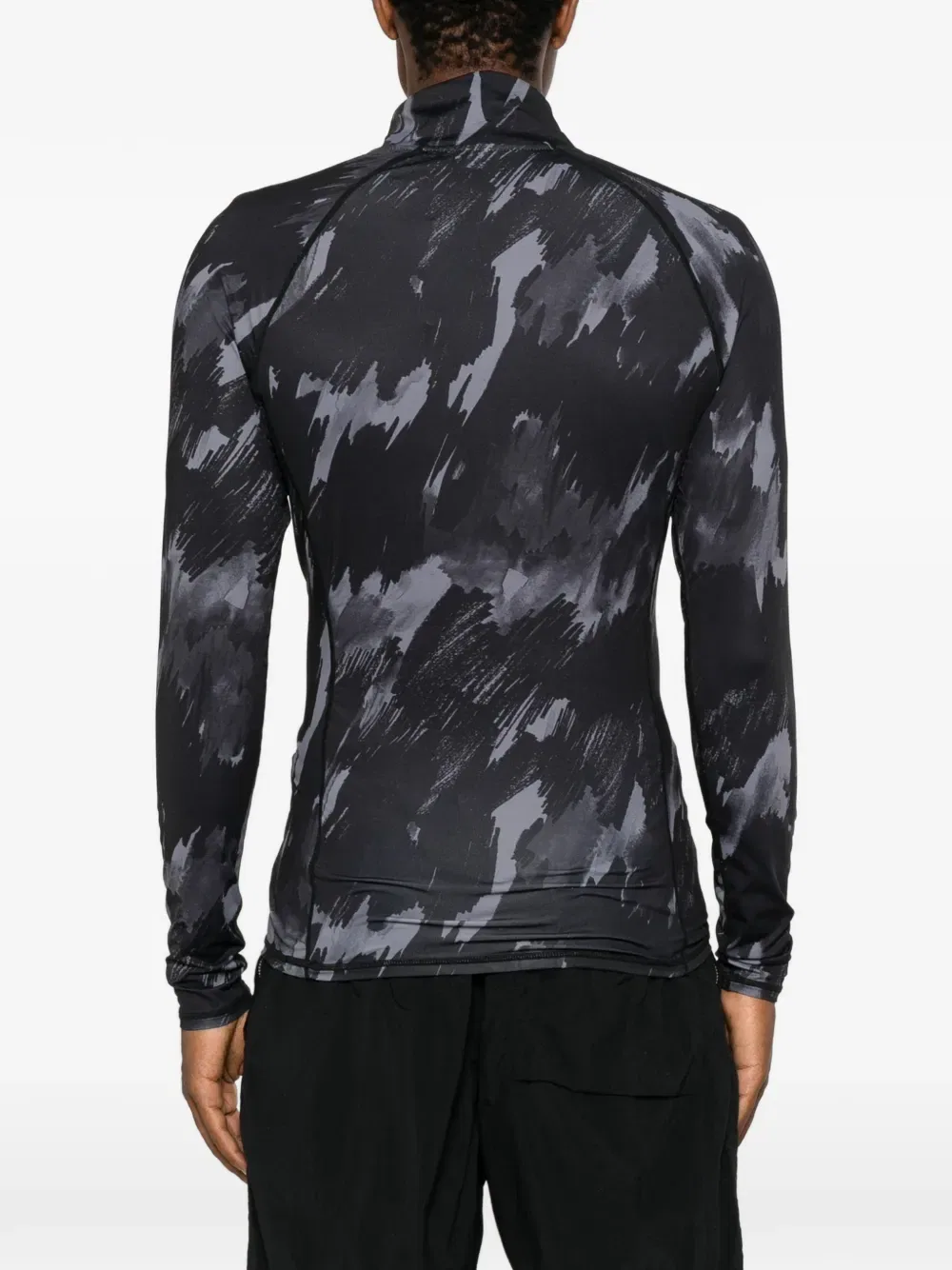 Футболка Brush Camo Superdry, темно-серый — фото 4