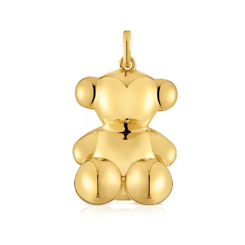 

Подвеска Tous Extra Large Bear Pendant Bold Bear, позолоченное серебро