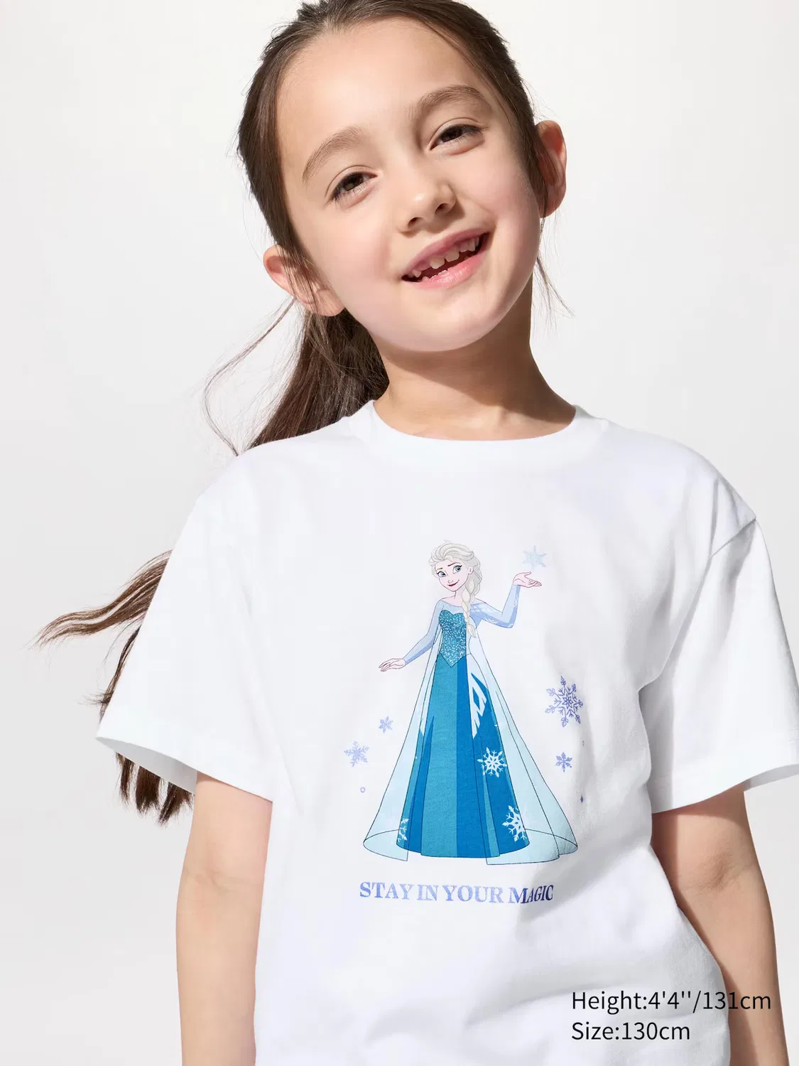 Футболка Uniqlo Elsa, с принтом Иконы, белый