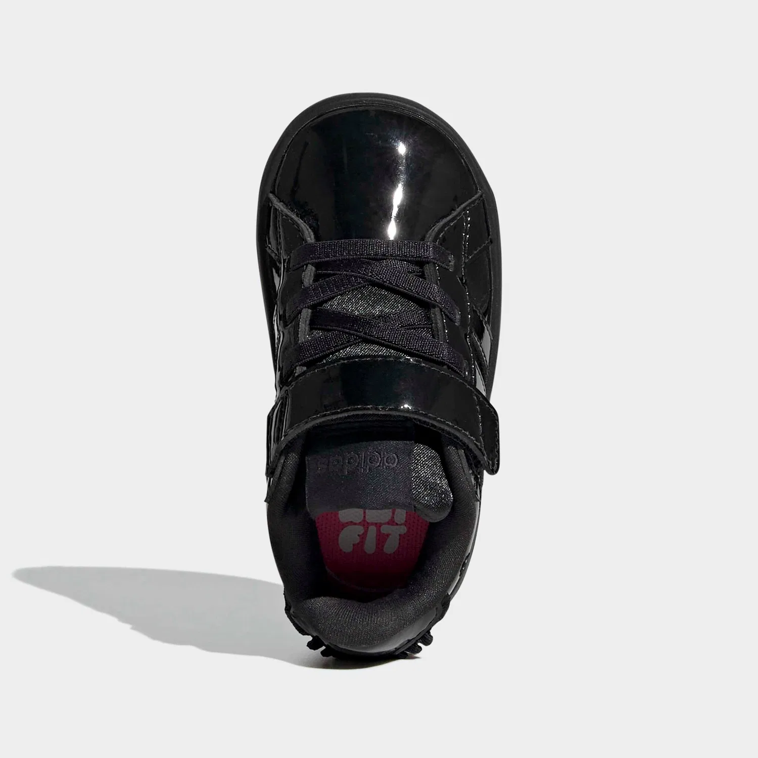 Детские спортивные кроссовки Grand Court 3.0 Adidas Sportswear, Core Black — фото 4