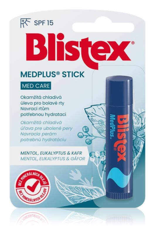 

Охлаждающий бальзам для губ Blistex MedPlus