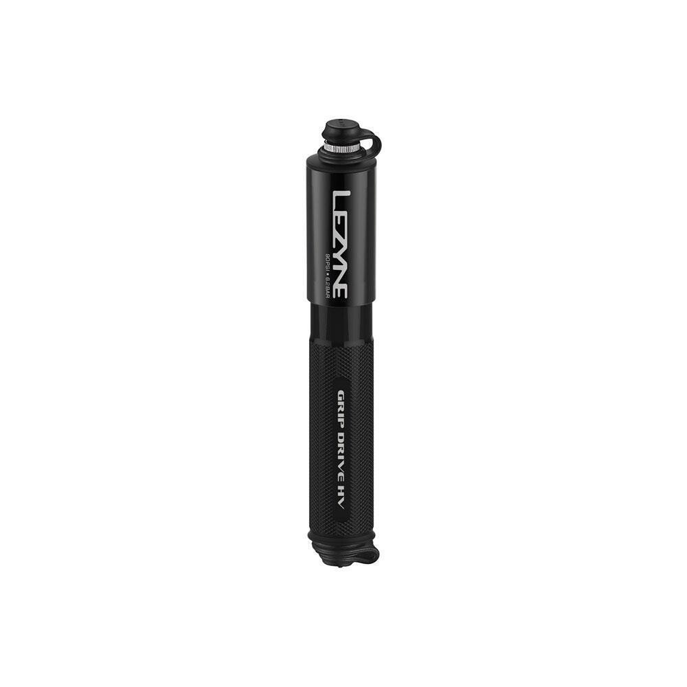 

Маленький мини-насос Grip Drive HV - черный LEZYNE, черный / черный / черный