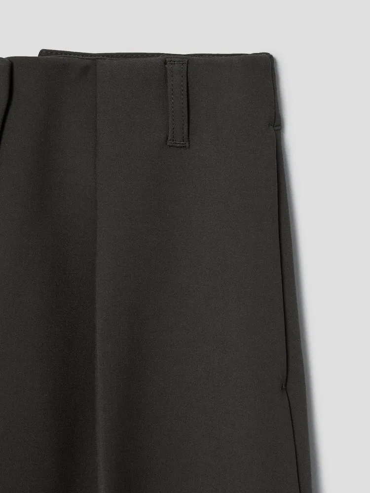 Широкие брюки Ovalo JACQUEMUS, Dark Khaki — фото 4