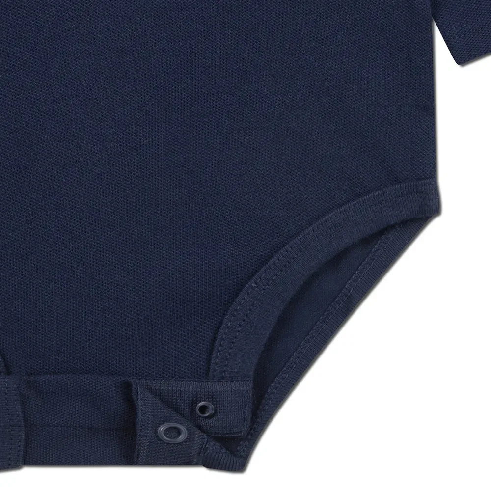 Боди с длинным рукавом Lacoste Kids 547338, синий — фото 4