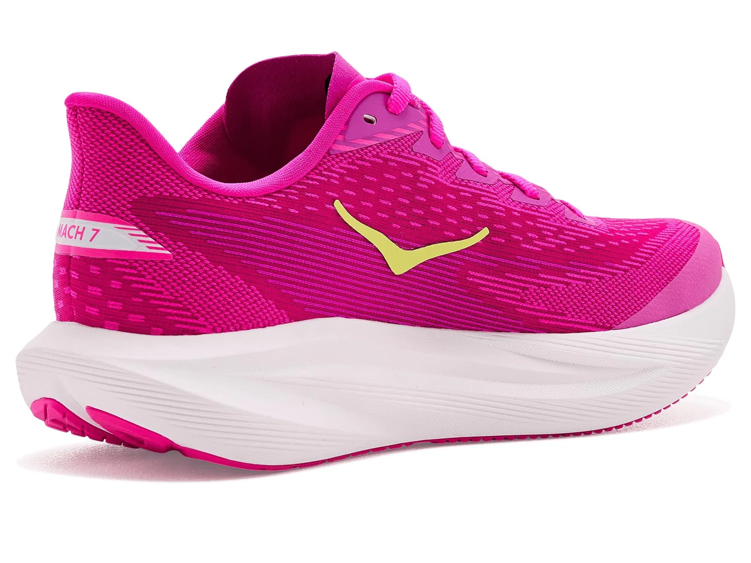 Кроссовки Mach 7 (для больших детей) Hoka Kids, Fuchsia/Neon Dragonfruit — фото 4