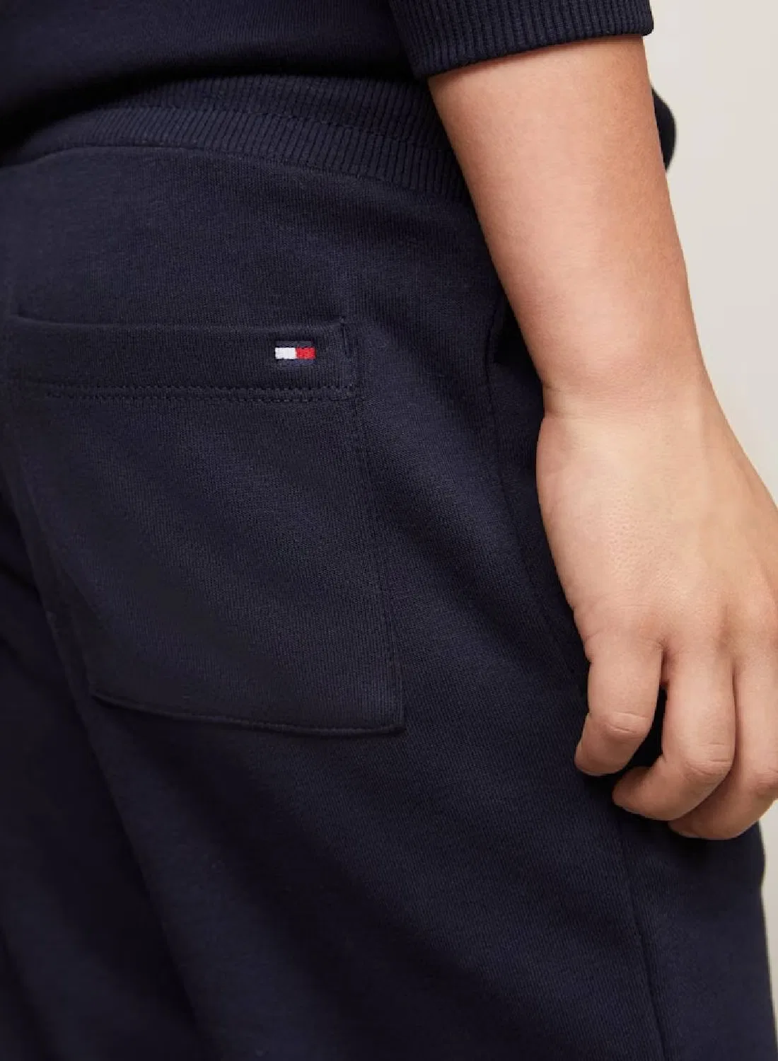 Шорты с принтом Monotype Tommy Hilfiger, голубой — фото 3