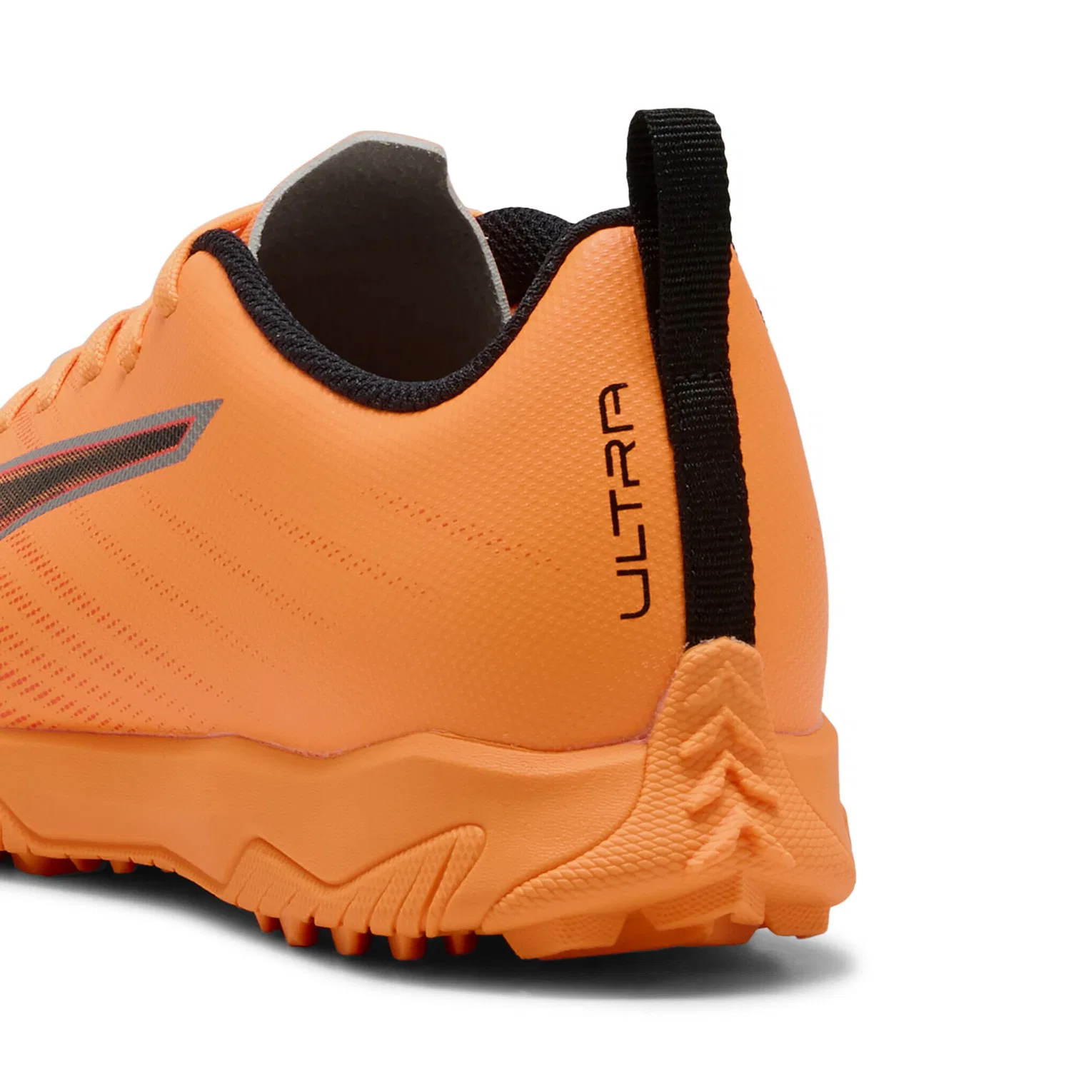 Детские футбольные бутсы с поддержкой ULTRA 6 PUMA, Heat Fire Black Glowing Red Orange — фото 2