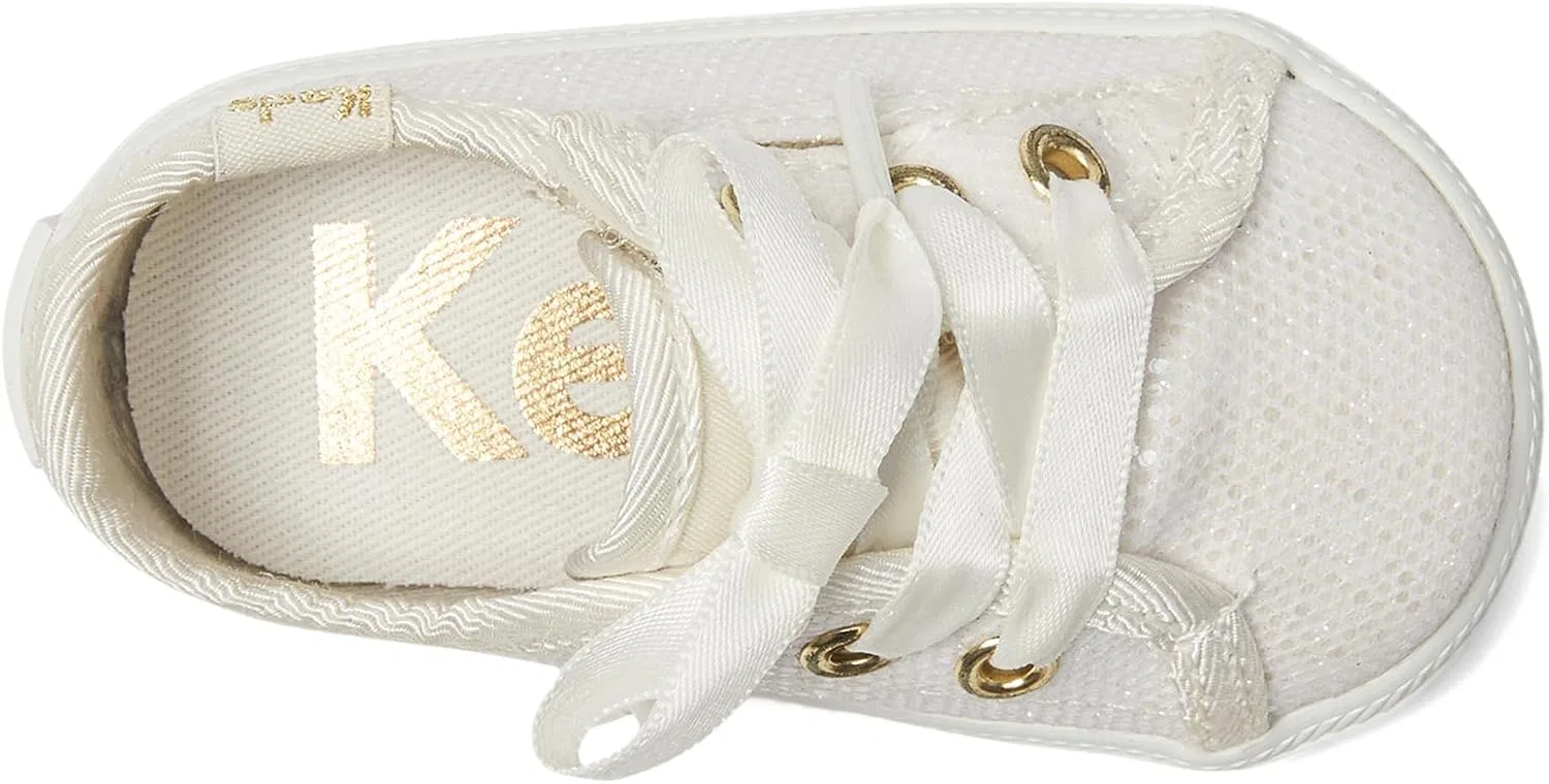 Детские кеды для девочек Kickstart Celebrations-2 Keds, Ivory — фото 3
