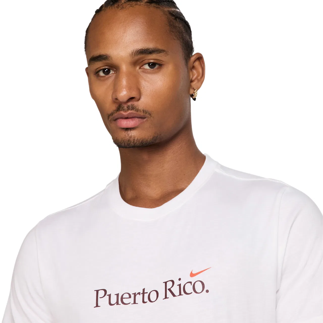 Футболка мужская PR Short Sleeve Crew Nike, белый — фото 3