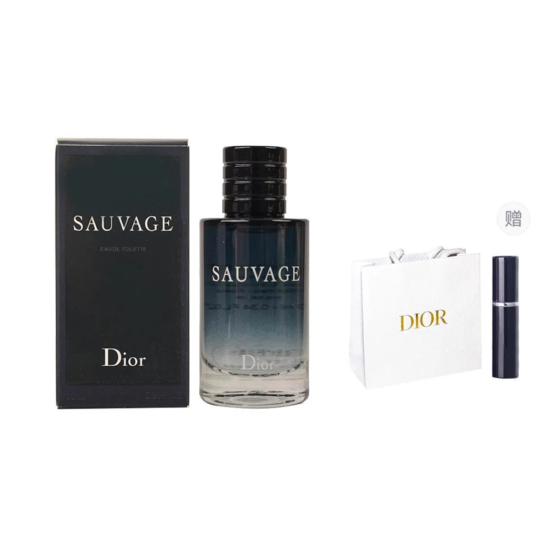 Мужской набор пробников ароматов Wild Q Perfume Eau De Toilette, DIOR, 10 мл