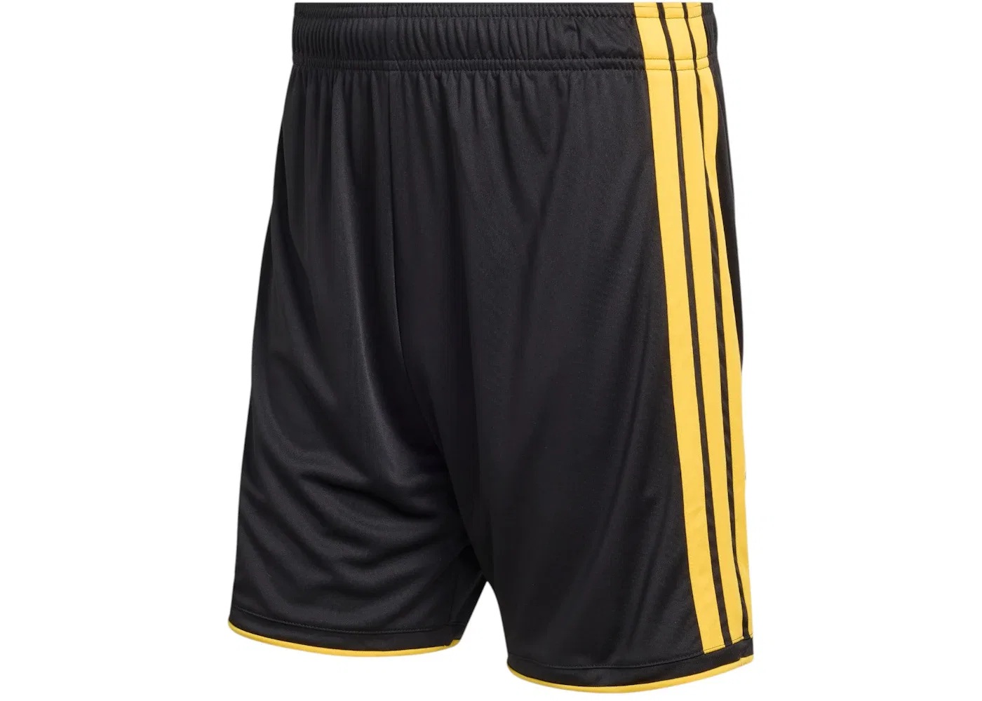 Мужские шорты с принтом Belgium 26 Home Adidas, Black Bold Gold