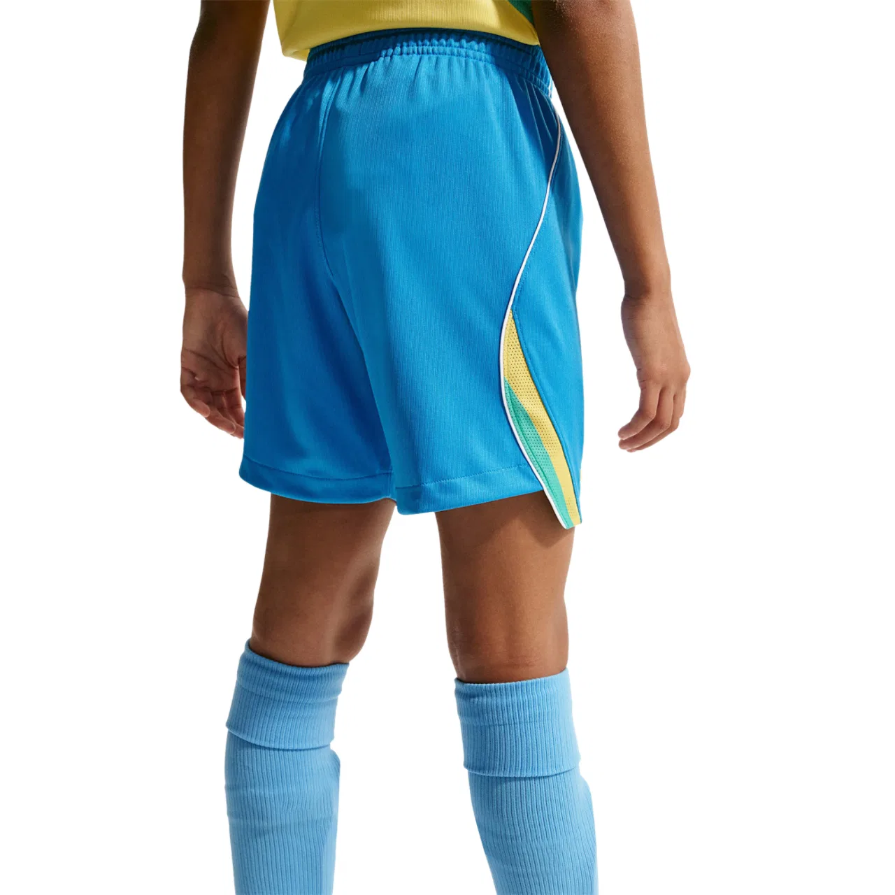 Детские шорты для мальчиков с технологией Dri-FIT Stadium Nike, Blue/Green — фото 2
