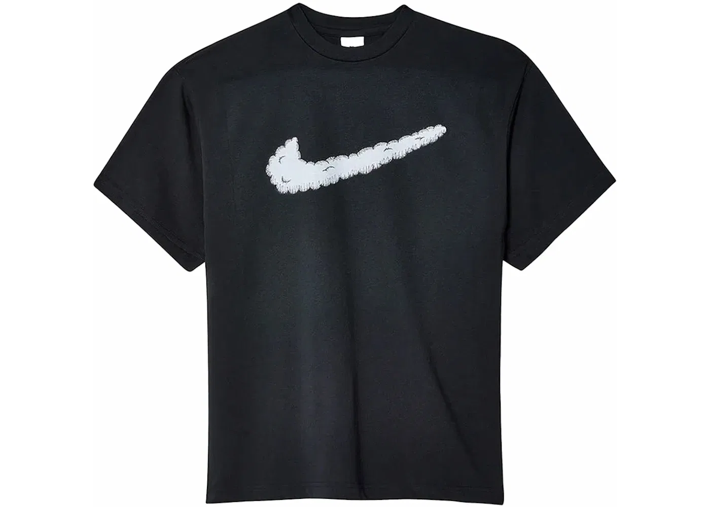 Мужская футболка с логотипом Nike x KAWS Sky High Farm Workwear Swoosh T-shirt, Black — фото 2