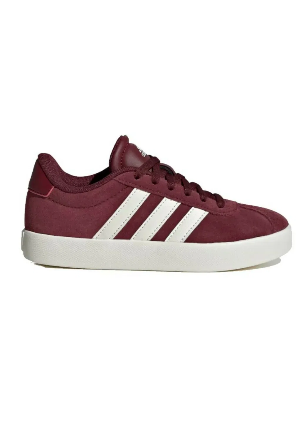 Vl court 3.0 k - кроссовки Adidas Sportswear, Bordeaux — фото 4