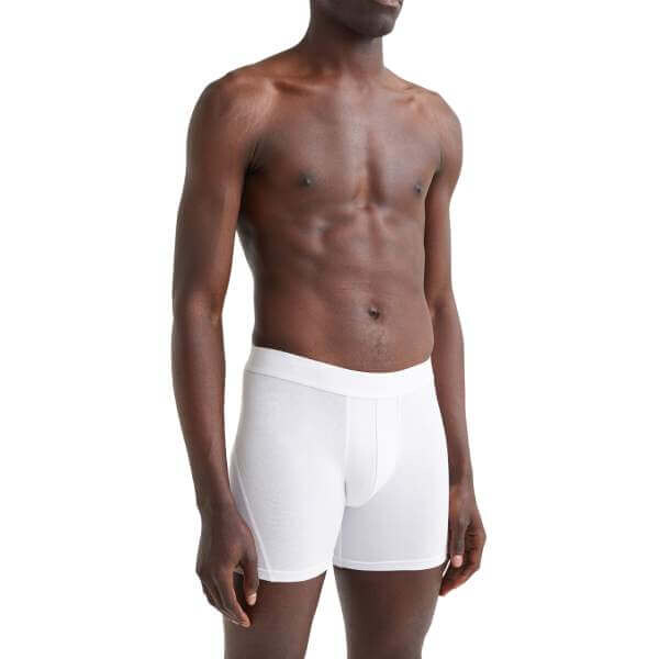 Комплект трусов-боксеров H&M Cotton Boxer Shorts, 5 предметов, белый — фото 3