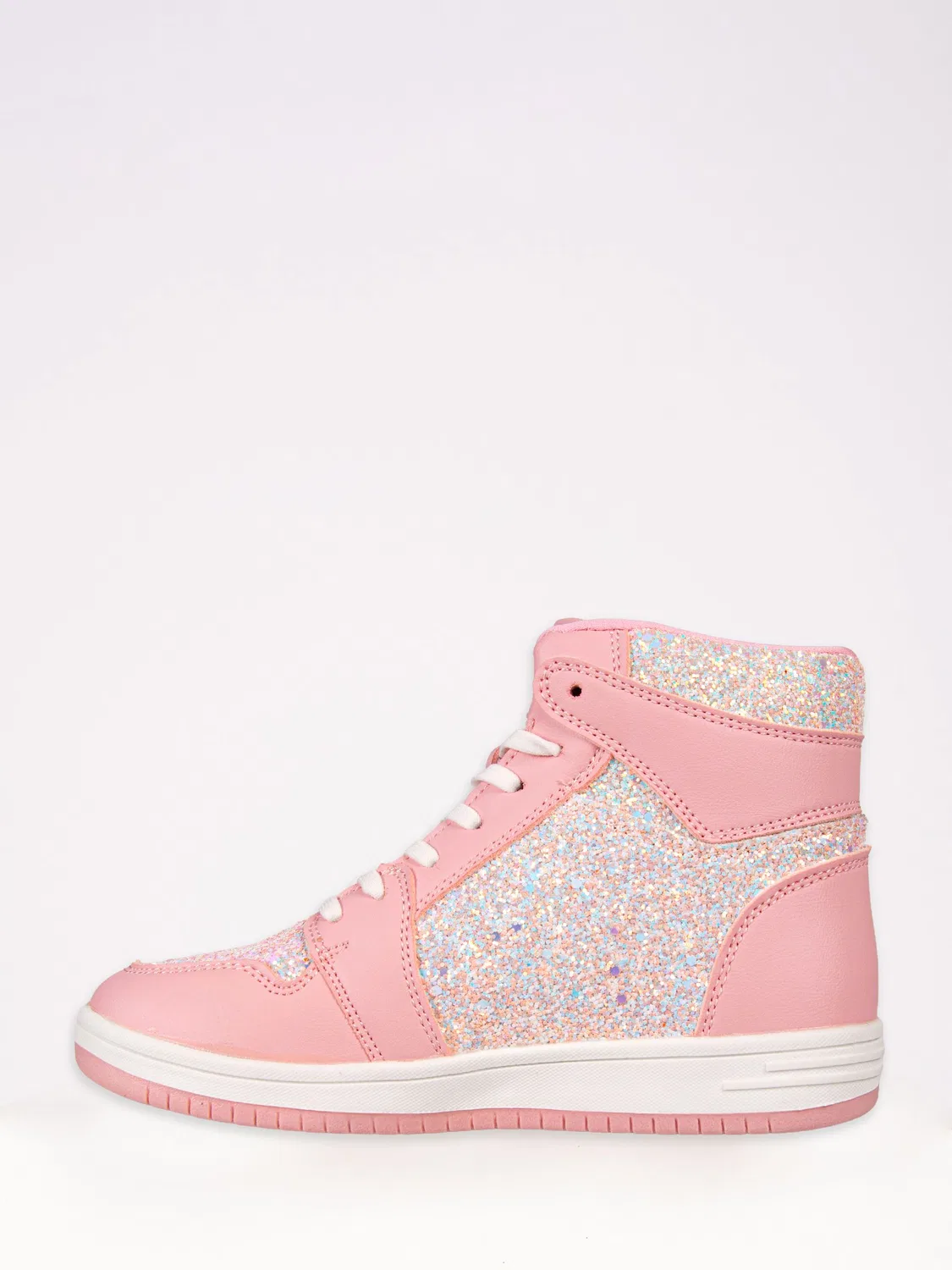 Кеды высокие Pineapple Star Pink, розовый — фото 2