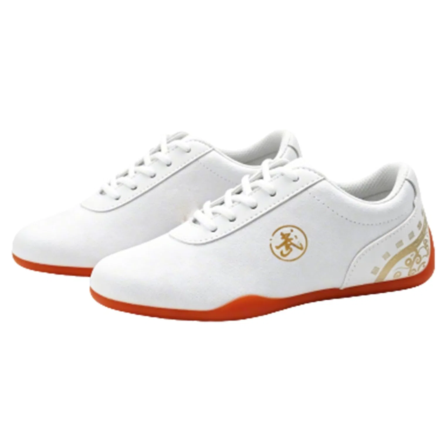 Детские кроссовки для единоборств с принтом Suola in Unisex Palestra Arti Marziali Sneaker, Tomaia Bianca Con Motivo Rosso