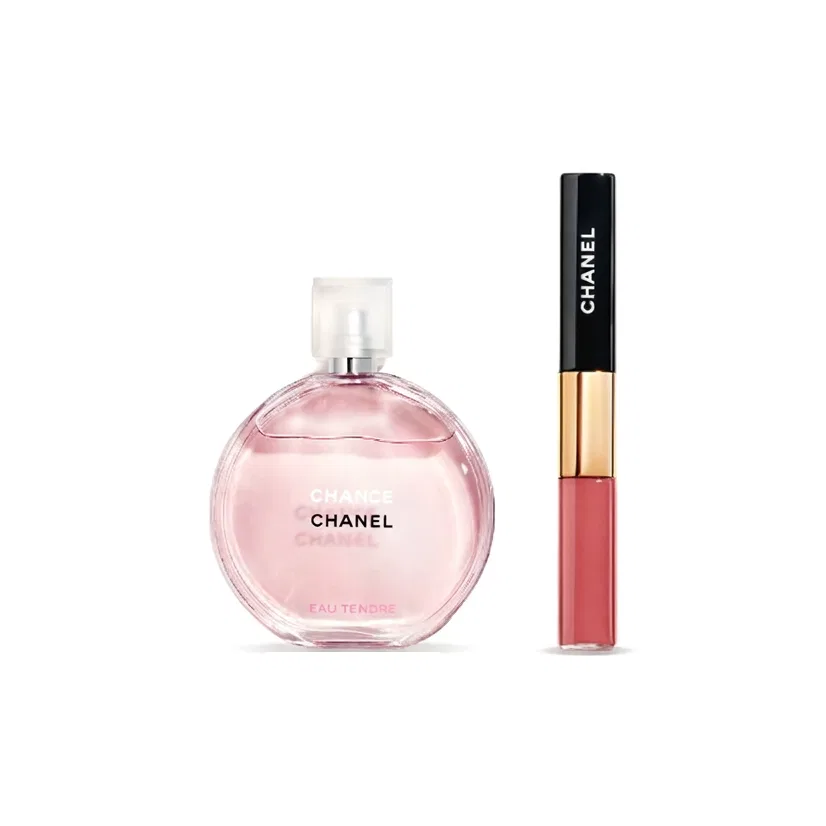 Женский набор парфюма и блеска для губ Encounter Soft Love Dual Head CHANEL