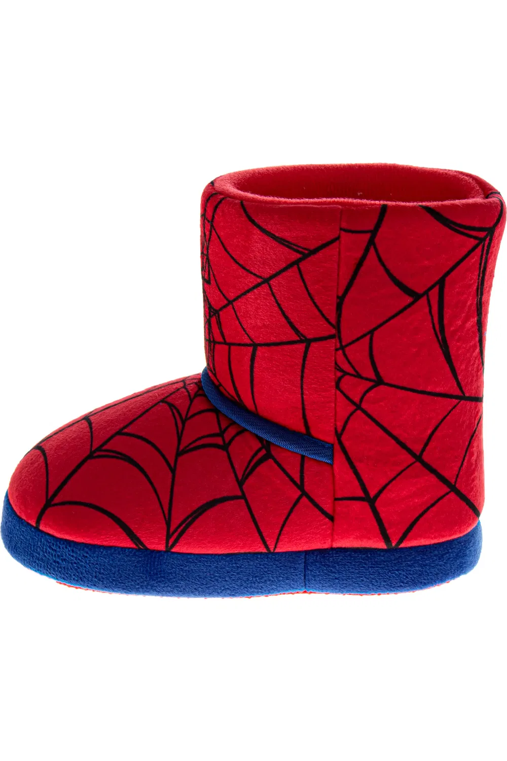 Детские тапочки супергеройские Спайдермен Spider-Man, красный/синий — фото 3