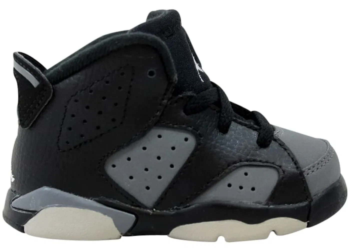 Детские кроссовки Lifestyle Jordan 6 Retro, Black/White Cool Grey