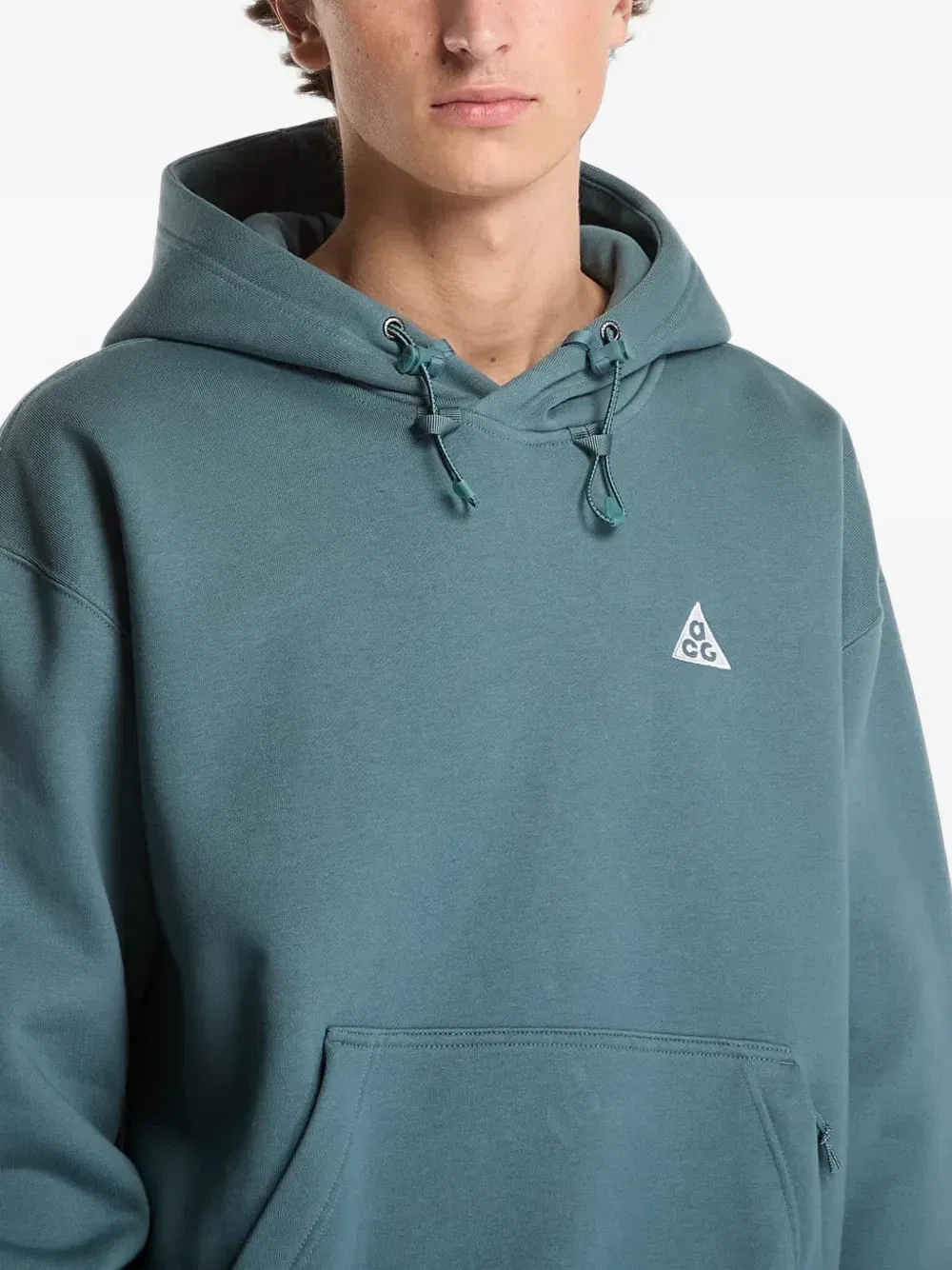 Толстовка ACG Tuff Fleece Nike, зеленый — фото 4