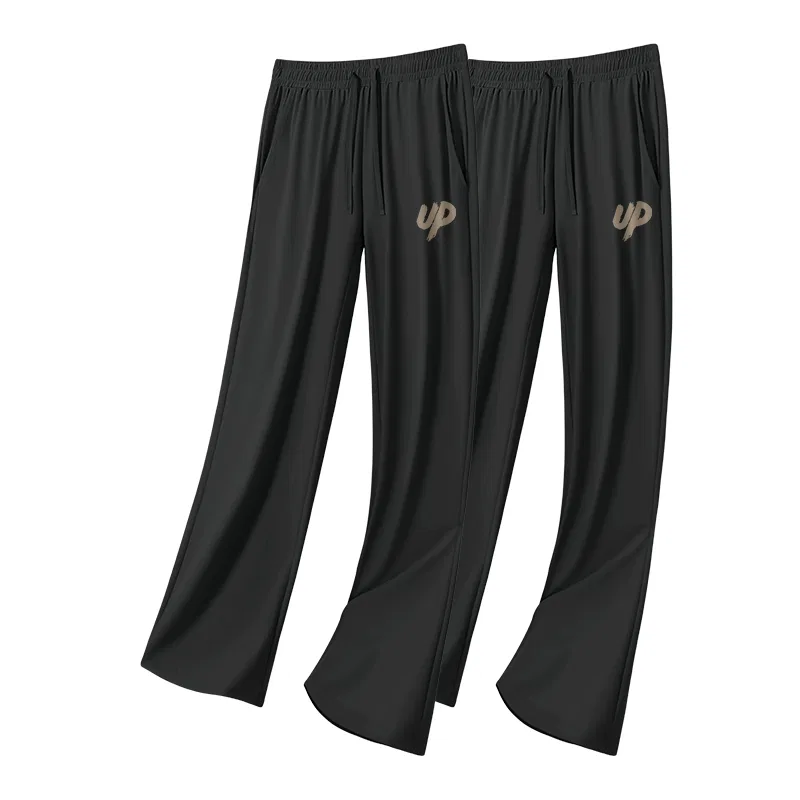 Детские повседневные брюки 2 шт. MINISO, Черный (2 Pack) Black (B Up Pants Logo)+Black (B Up Pants Logo)