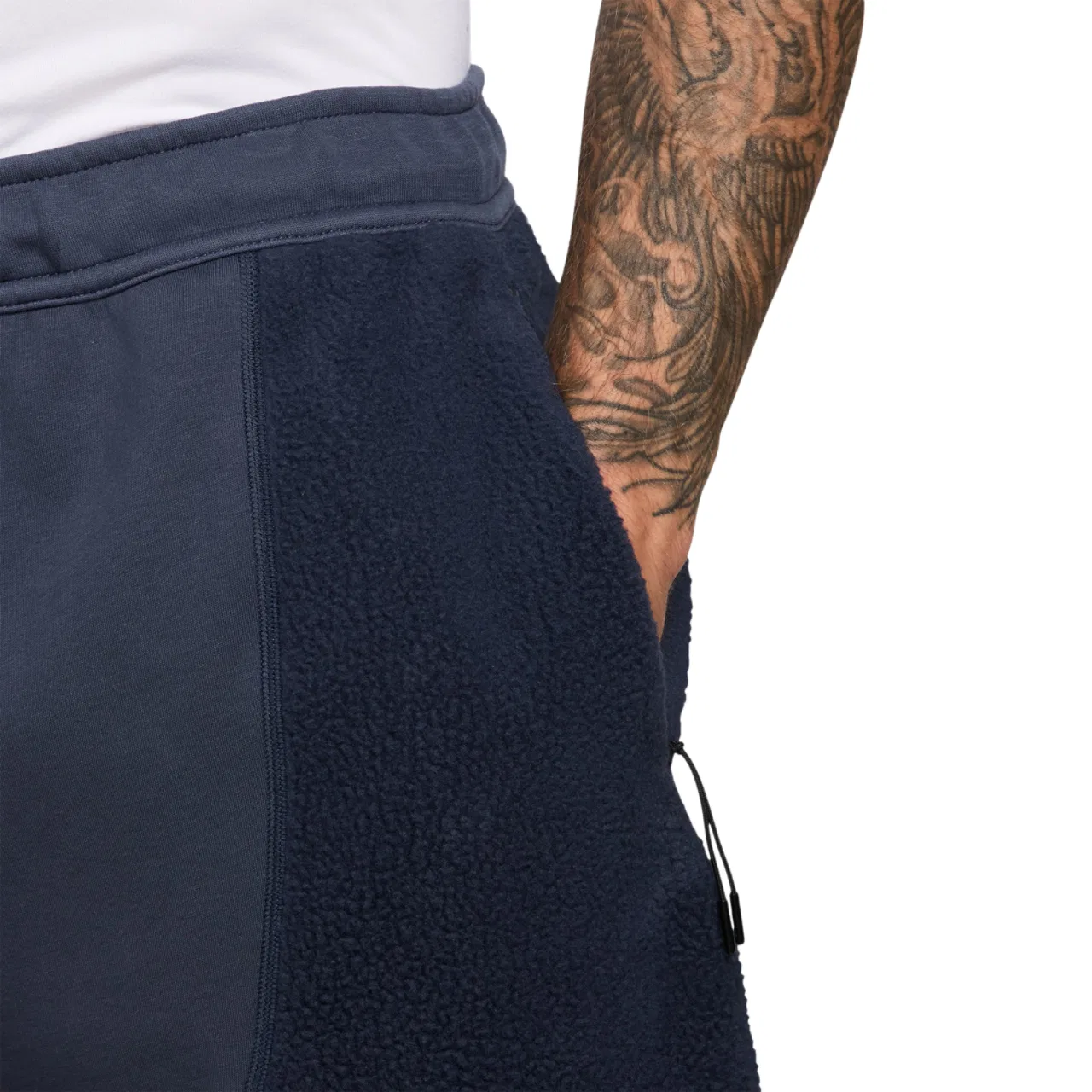 Мужские брюки Tech Windwall Open Hem Nike, цвет Blue/Navy — фото 3