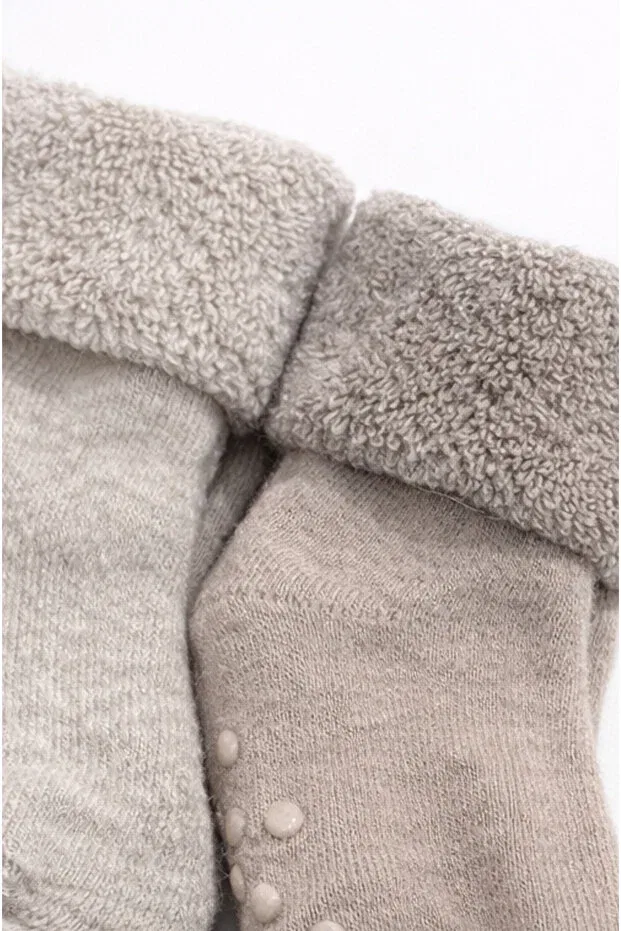 Детские носки с нескользящей подошвой махровые Basics For My Baby, Multicolor — фото 4