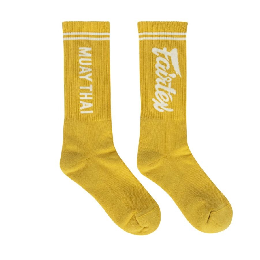 

Носки Fairtex SOCK2, размер US9-10, желтый