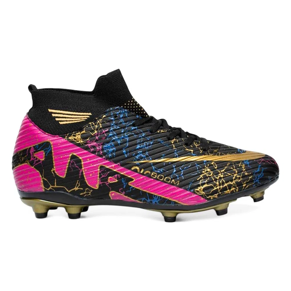 Детские футбольные бутсы с шипами Air 565, Black Gold Laliga
