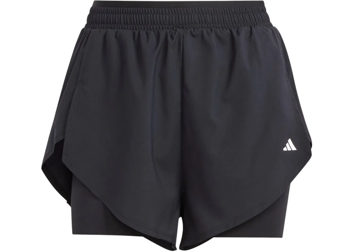 Женские шорты с длиной In-1 Adidas, Black