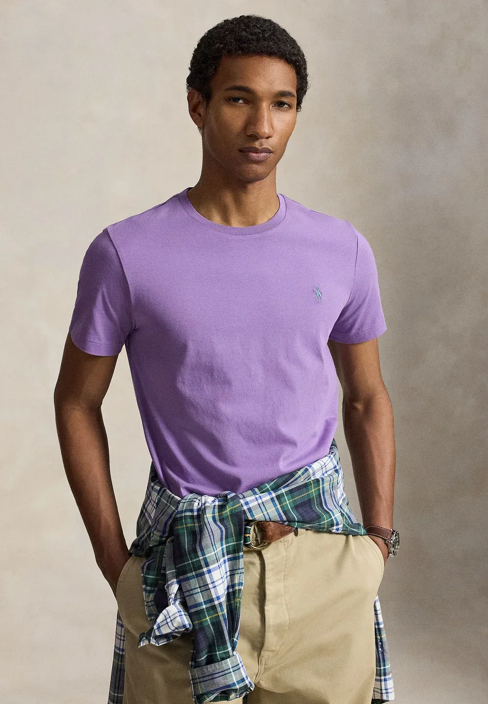 Футболка с коротким рукавом - базовая модель Polo Ralph Lauren, Wisteria