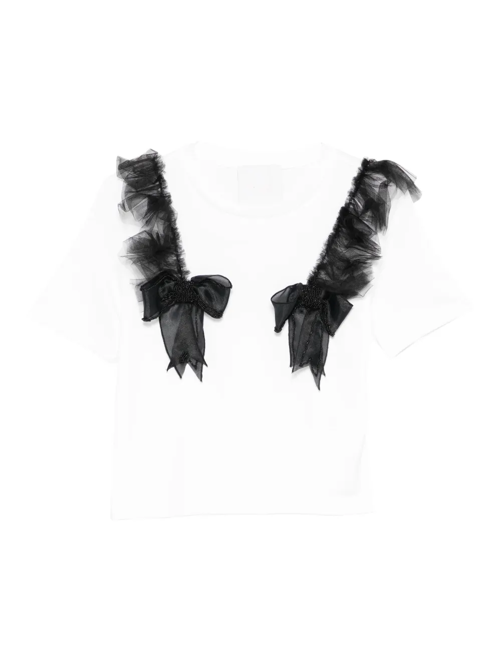 

Футболка с оборками Loulou, белый