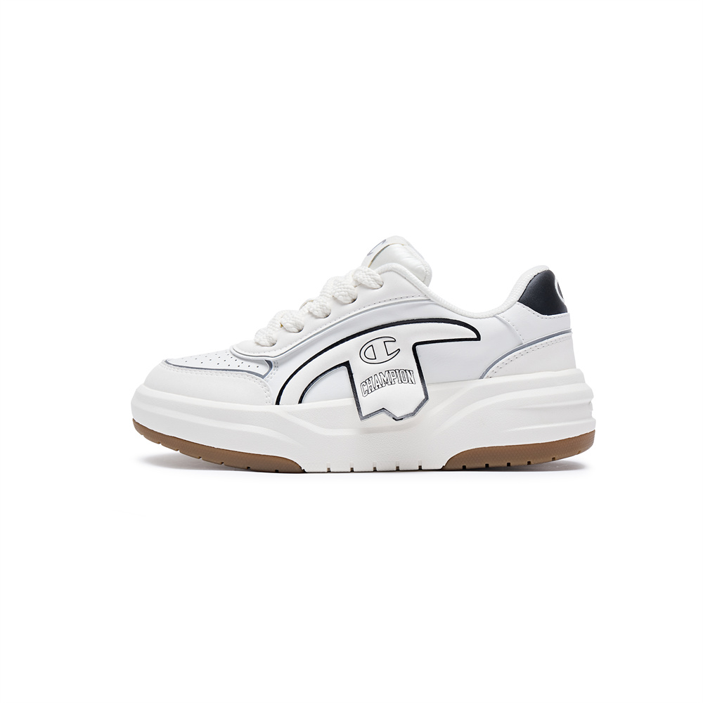 

Champion Низкие скейтбордистские кроссовки унисекс, черный с белым