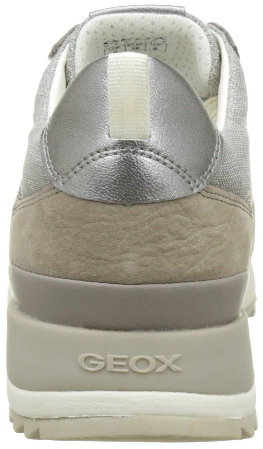 Детские кроссовки для девочек Amphibiox Geox, Beige Papyrus Taupec1sq6 — фото 3