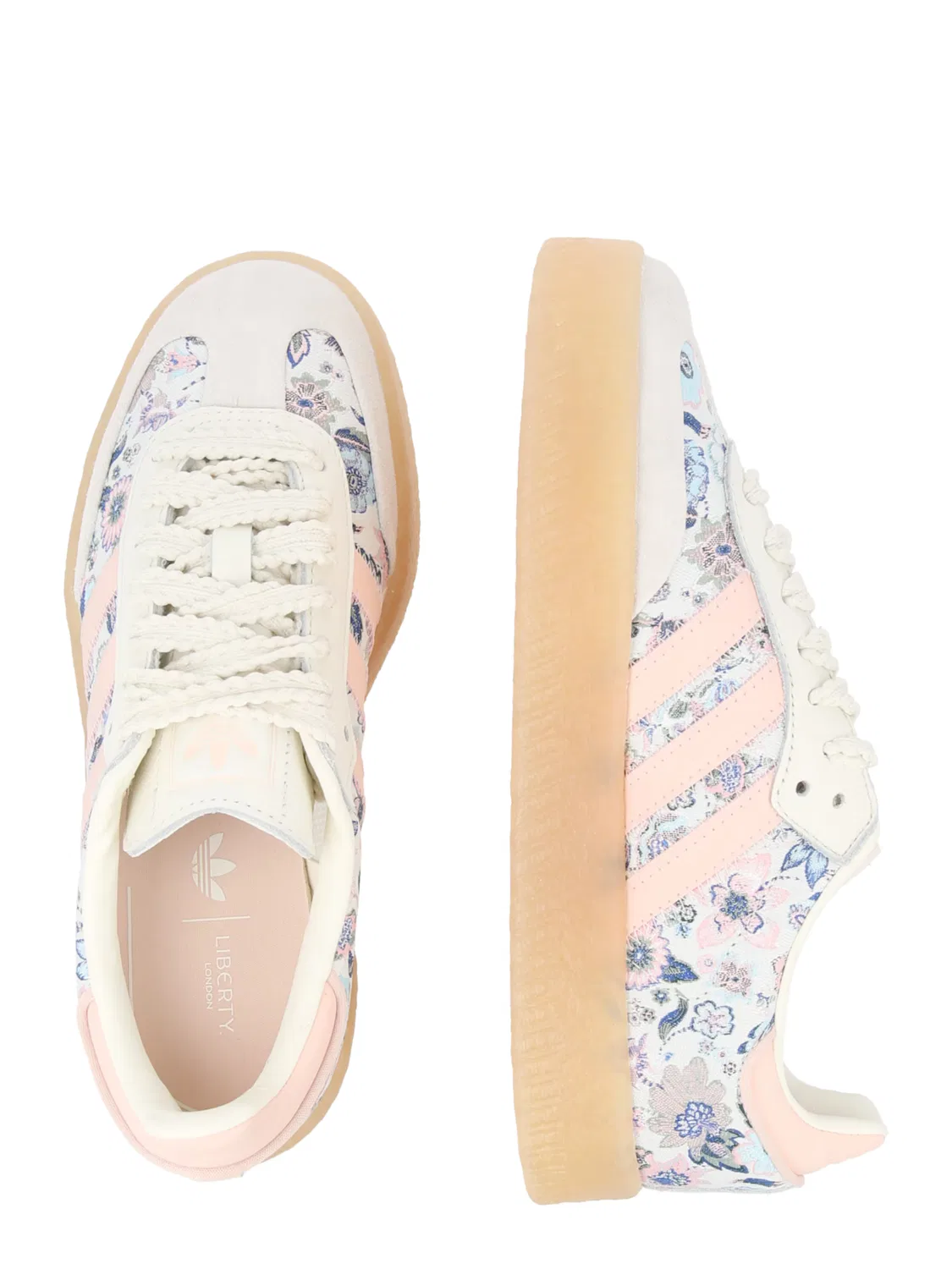 Кроссовки Adidas Originals Samba белого цвета — фото 2