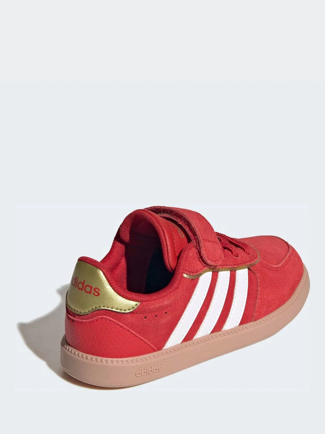 Кроссовки для мальчиков Breaknet Sleek adidas, красный — фото 2