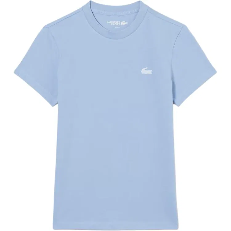 Женская футболка хлопковая с логотипом LACOSTE, Aey