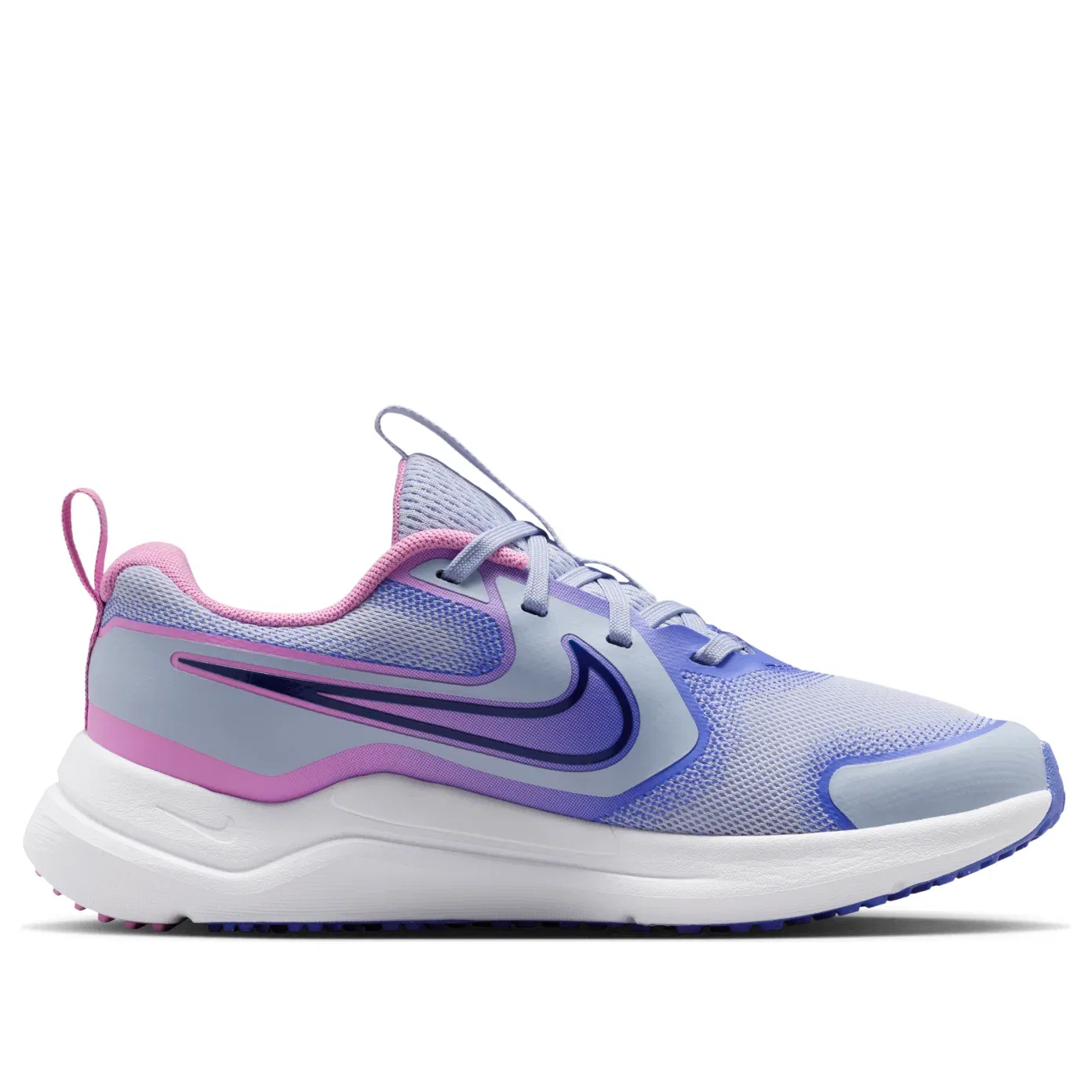 Детские кроссовки для бега с принтом Cosmic Runner Nike, фиолетовый — фото 2