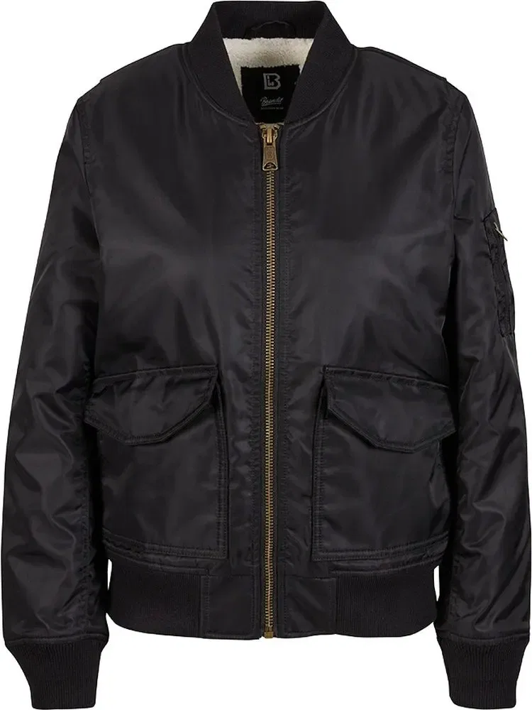 Женская куртка Sherpa Bomberjacket Brandit, Black