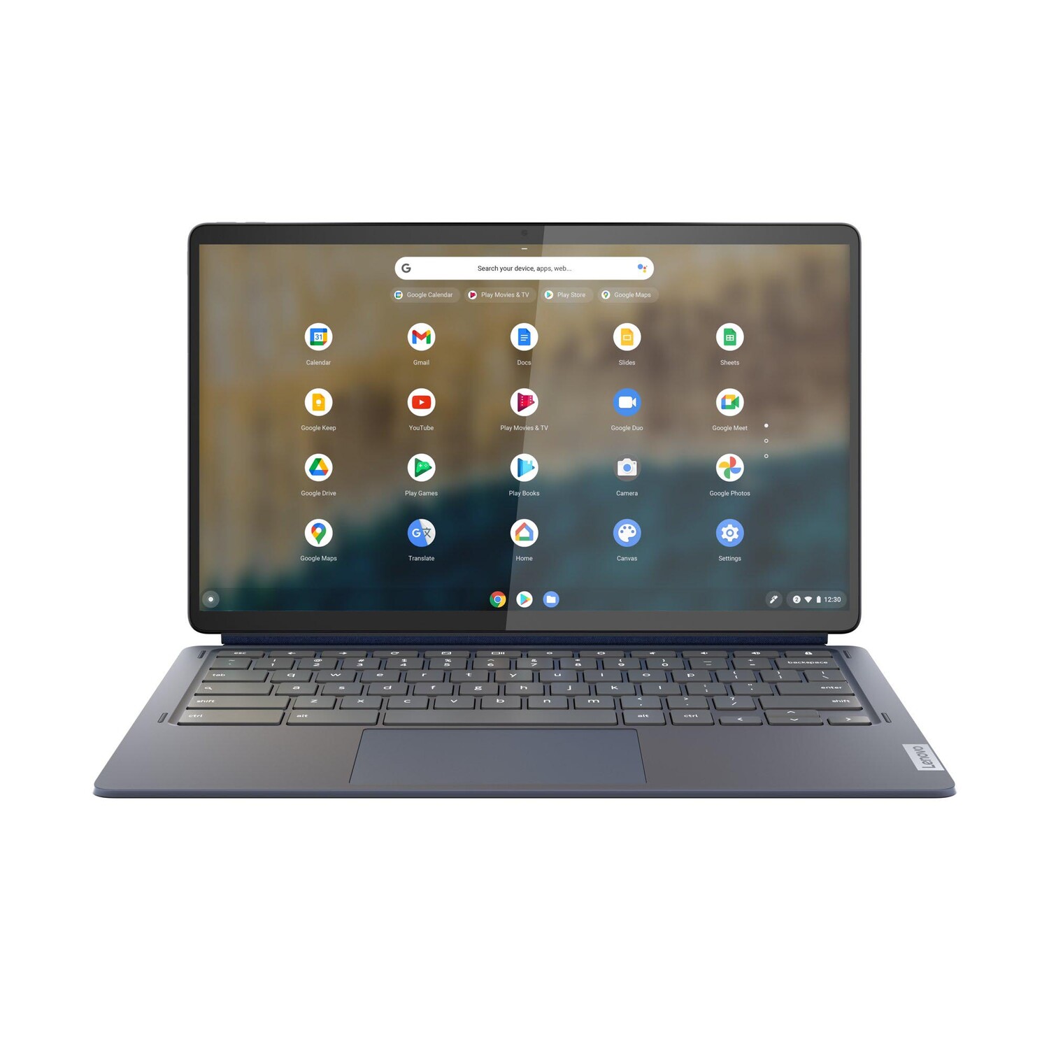 

Ноутбук Lenovo Chromebook Duet 5 13.3'', 4 Гб/128 Гб, синий, английская клавиатура
