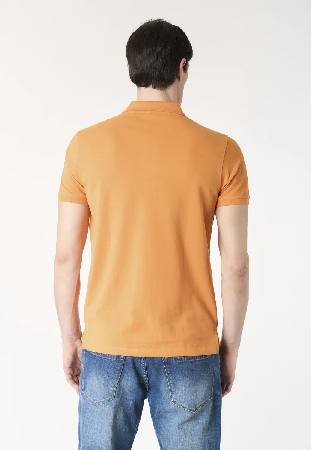 Рубашка поло U.S. Polo Assn., Arancio — фото 3