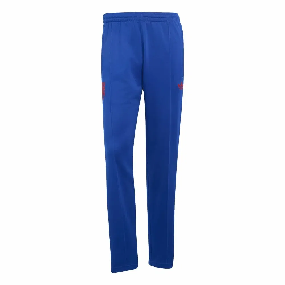 Мужские спортивные штаны с принтом Manchester United Originals Adidas, Blue — фото 3