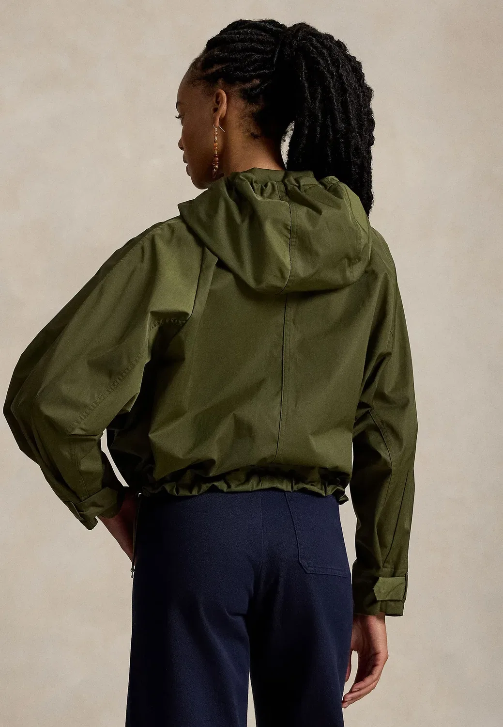 Укороченная ветровка - ветровка Polo Ralph Lauren, New Olive — фото 3