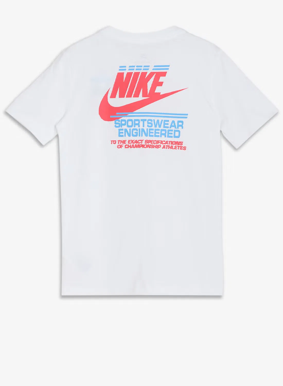 Футболка с принтом Youth bread graphic Nike, белый — фото 2