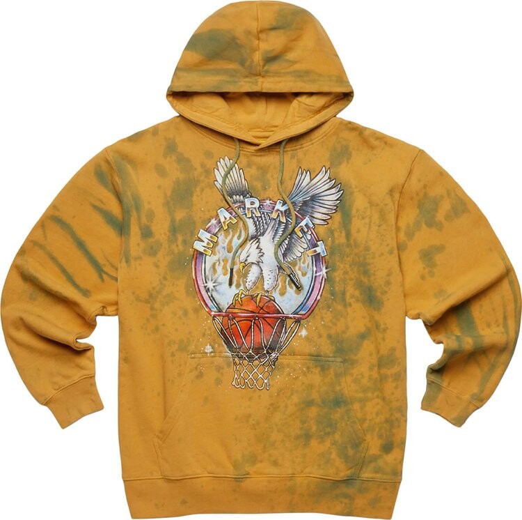 

Худи Market Dunking Eagle Hoodie 'Tie Dye', разноцветный, Коричневый, Худи Market Dunking Eagle Hoodie 'Tie Dye', разноцветный