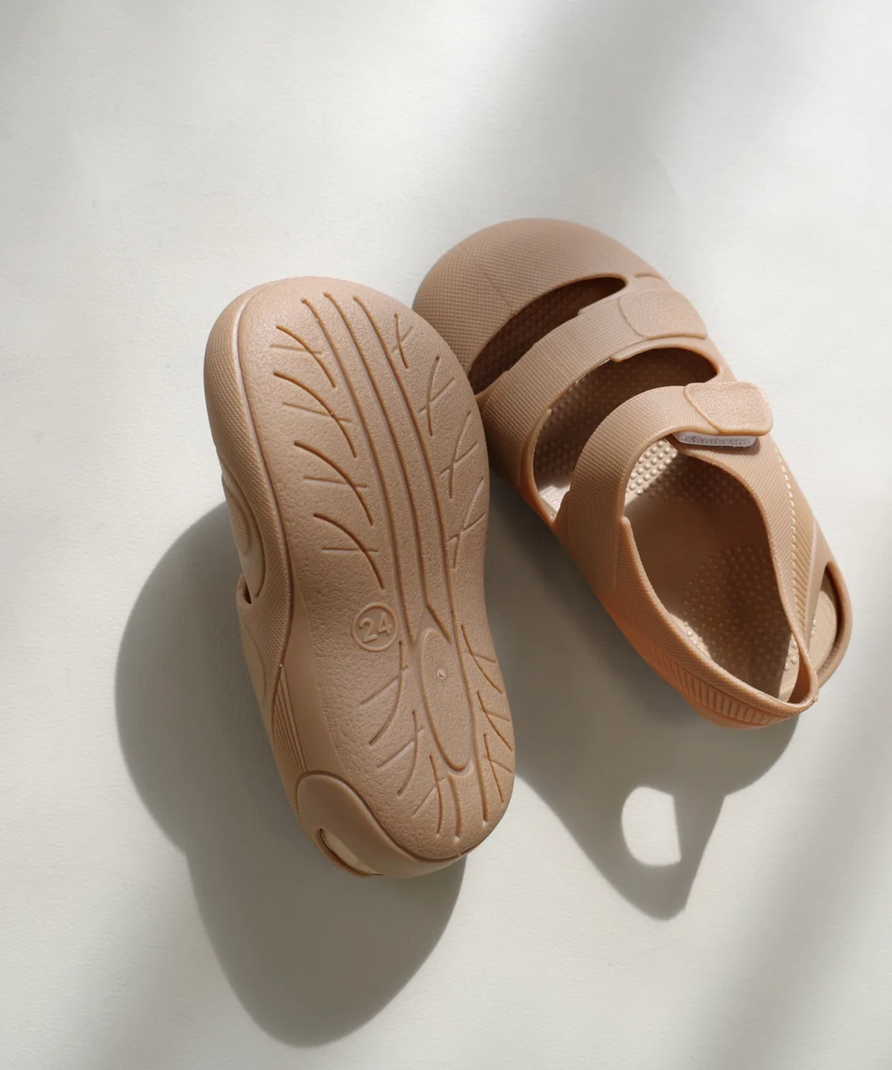 Детские спортивные сандалии с ремешками, легкие, модель AmiAmi, Brown