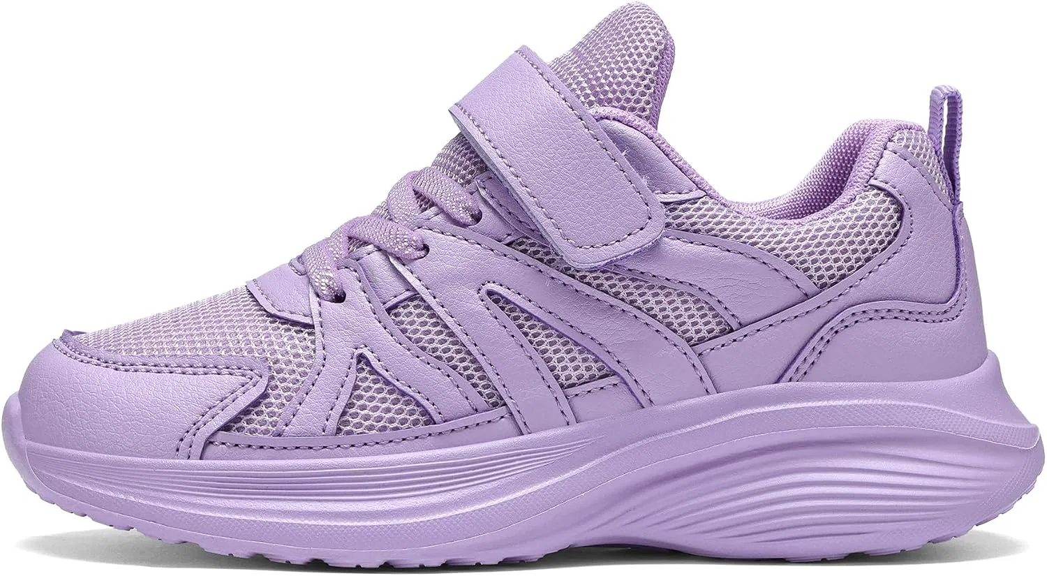 Детские кроссовки для девочек дышащие Santiro, Purple — фото 2