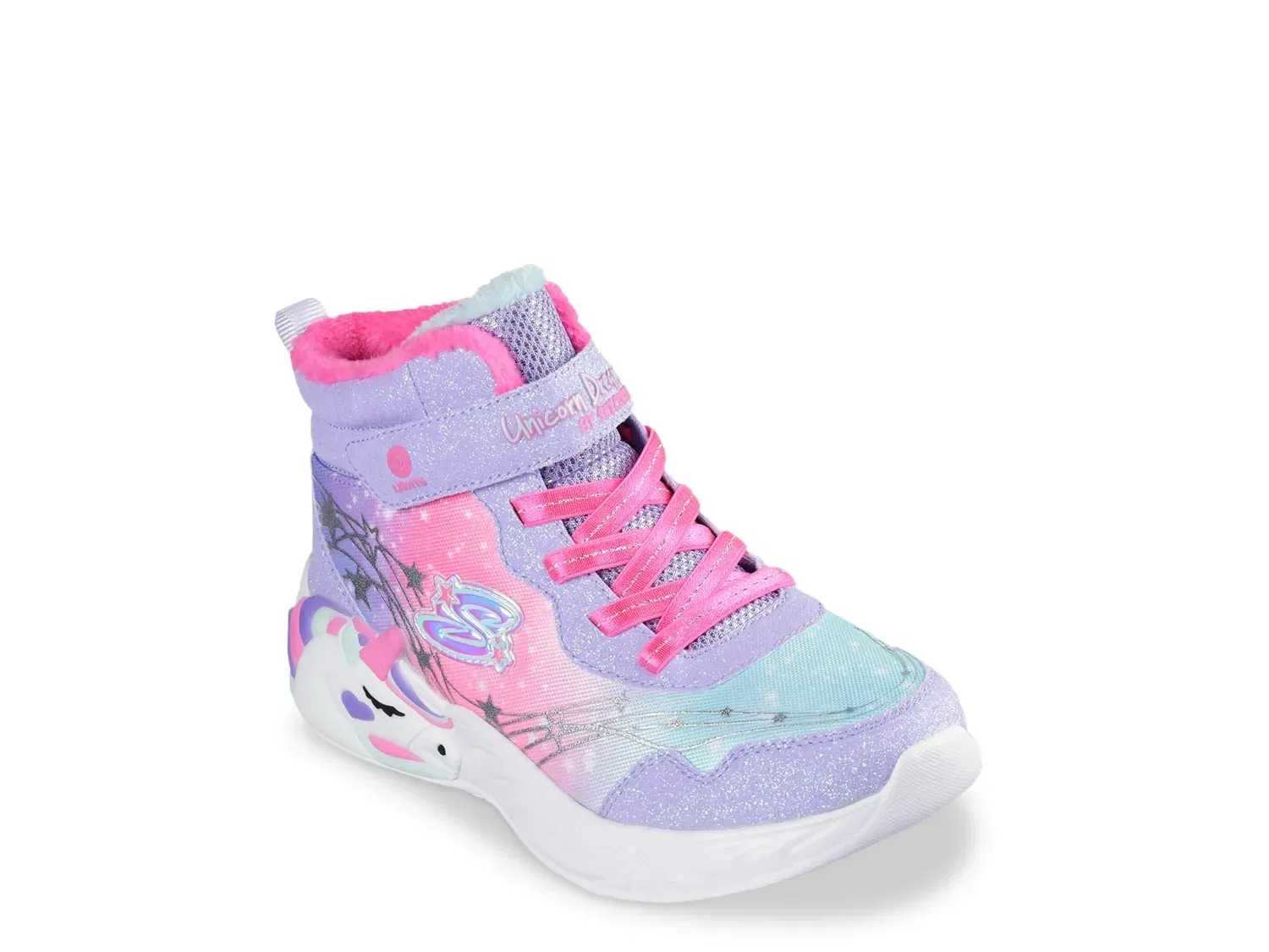 Ботинки детские Magical Cove с подсветкой, Skechers, синий/фиолетовый