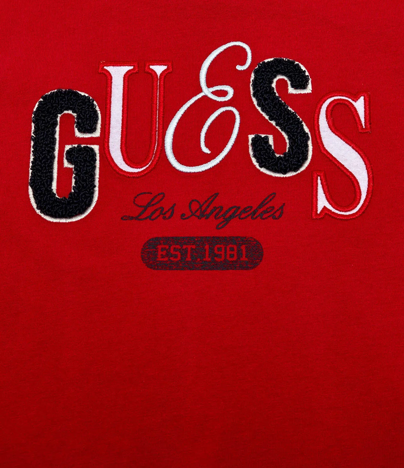 Лонгслив Guess, Rosso — фото 3